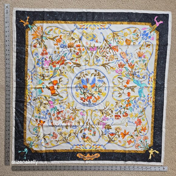 Hermès Silk Scarf Pierres d'Orient et d'Occident Scarf by Zoe Pauwels